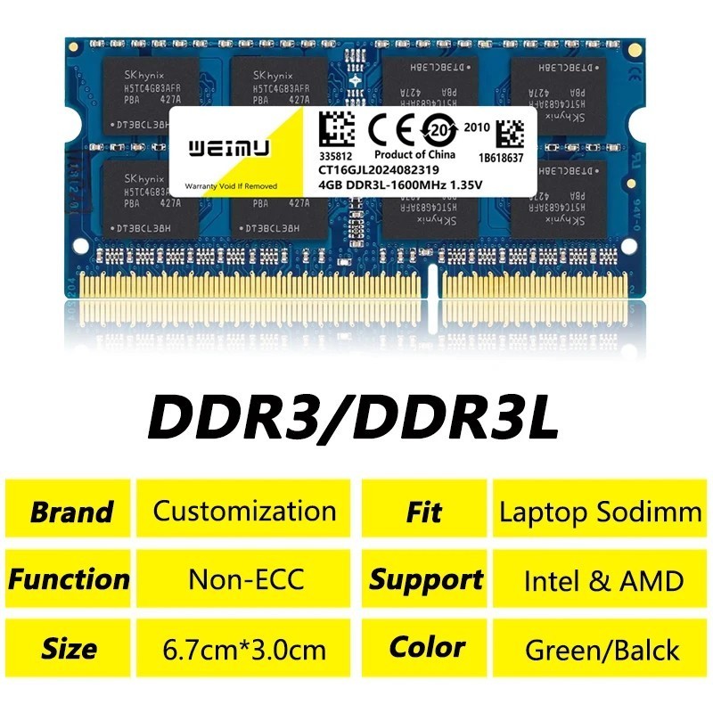 DDR3 DDR3L DDR4 4GB 8GB 16GB Laptop Memories Ram 1066 1333 1600Mhz PC3 DDR3 DDR3L DDR4 4GB 8GB 16GB Laptop Memories Ram 1066 1333 1600Mhz PC3