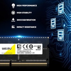 DDR3 DDR3L DDR4 4GB 8GB 16GB Laptop Memories Ram 1066 1333 1600Mhz PC3
