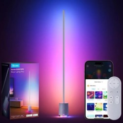 Floor Lamp Pro, RGBIC LED Lamp with Bluetooth Speaker and White Noise,