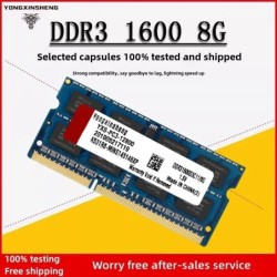 DDR3 DDR3L 4GB 8GB 1600MHz Universal Laptop Memory PC3L-12800 Non-ECC 
