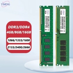 DDR3 DDR4 16GB 8GB 4GB Desktop Memory Ram PC4 1.2V 2133 21400 2666 320