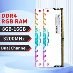 ENVINDA DDR4 PC RAM Memoria 8GB 16GB 3200MHz DIMM Desktop Computer Mem