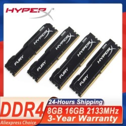 HyperX Memoria Ram DDR4 8GB 16GB 32GB Kit（2x16GB）2133MHz Memoria Ram D