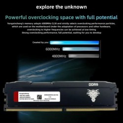 DDR5 Desktop Memory Ram 16GB 6000MHZ 6400MHZ CL38 memory overclocking,