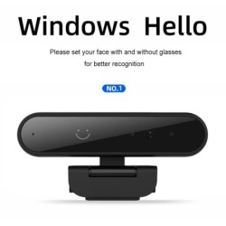 Facial Recognition Webcam 1MP 720P/2MP 1080P for Windows Hello Identif
