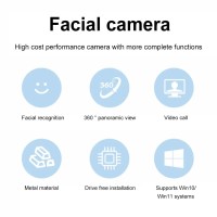 HD 1080P 30FPS Monitor Camera Compatible with Win10/11 Desktop Cam USB