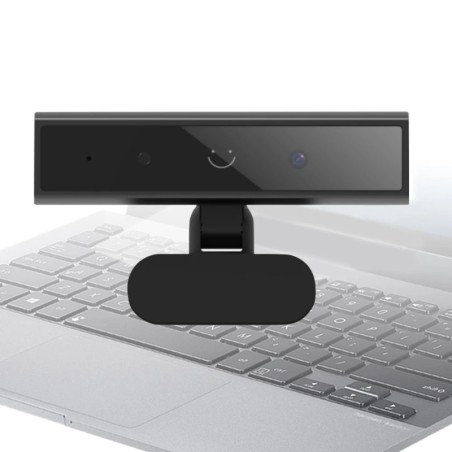 USB Computer Webcam with Single Microphone for Windows Hello Computer 