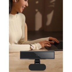 USB Computer Webcam with Single Microphone for Windows Hello Computer 