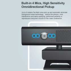 1080P FHD Computer Web Camera with Speaker Microphone 30fps Computer W
