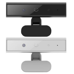 Facial Recognition Webcam with Single Microphone for Windows Hello Com
