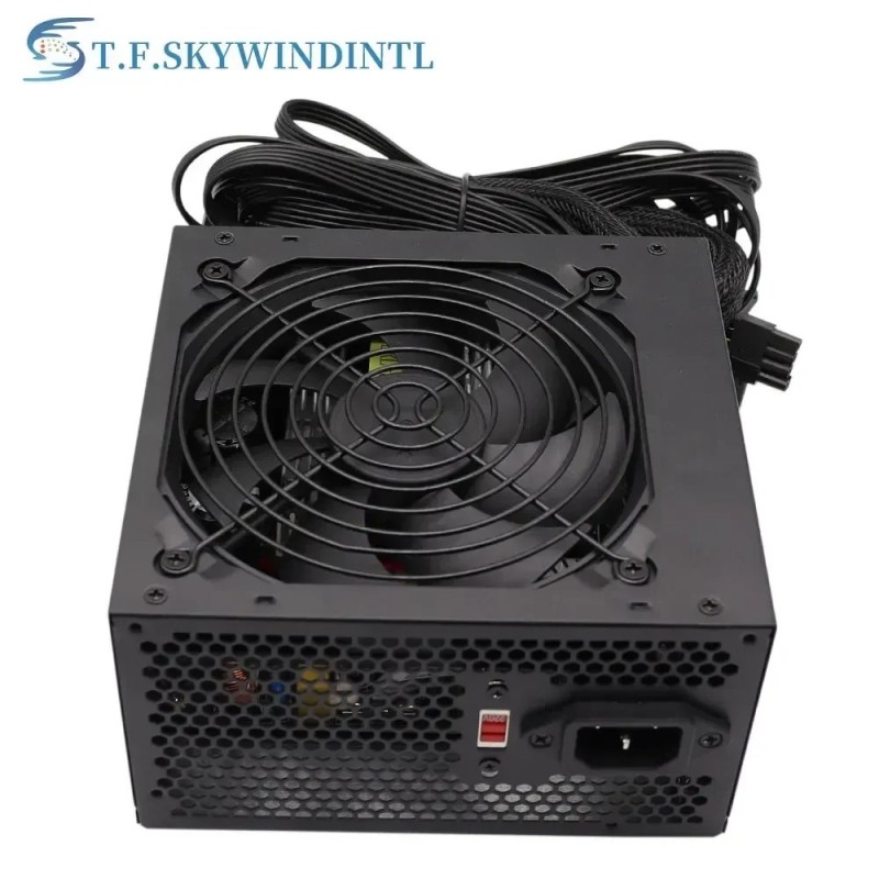 800W ATX Power Supply ATX Desktop Computer PSU Gold Mining Chia Rated 