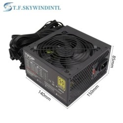 800W ATX Power Supply ATX Desktop Computer PSU Gold Mining Chia Rated 