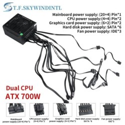 700w Fully Modular ATX Gaming Power Supply - 80Plus Gold Certified - I