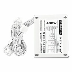 METALFISH SFX400W White Power Supply 220~230V Input Dual 6+2Pin PCIe P