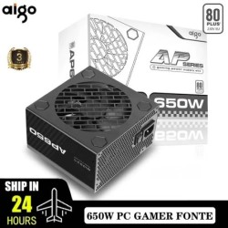 Aigo AP Power Supply PC 550W 650W 750W Diy Gaming 80PLUS 230V EU 120MM