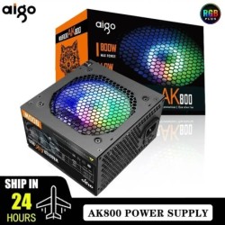 Aigo AK PC PSU Power Supply Unit 500W 600W 700W 800W 1000W Gaming 120m