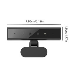 Facial Recognition Webcam for Windows 10/11 with Base Identification L