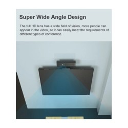 1080P FHD Computer Web Camera with Speaker Microphone 30fps Desktop Co