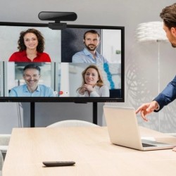 Facial Recognition Webcam Built-in Microphone for Windows Hello Identi