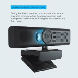 1080P FHD Web Camera 3 in 1 30fps Conference Computer Webcam with Spea