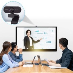 USB HD 1080P/2K Webcam Plug and Play with Microphone Computer Web Came