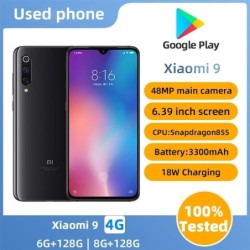 Xiaomi 9 4G Android 6.39 inch Qualcomm Snapdragon 855 RAM 6GB ROM 128G