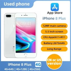 Apple iphone 8 plus ios 5.5 inch 256GB ROM All Colours in Good Conditi