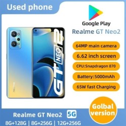 Realme GT Neo2 Android 5G Unlocked 6.62 inch 256G All Colours in Good 