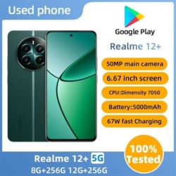 Realme 12+ 5g Smartphone CPU Dimensity 7050 Screen 6.67-inches 120HZ 5