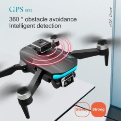 2025 New GPS Quadcopter UAV Drone Dual HD Cameras Brushless Motor Inte