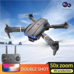 E99 Pro Drone four-axis remote control handle four-axis aircraft photo