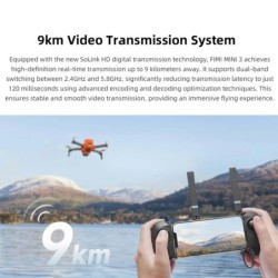 FIMI Mini 3 4K GPS drone with 3-Axis Gimbal 249g 4K/60FPS 48MP 9KM Tra