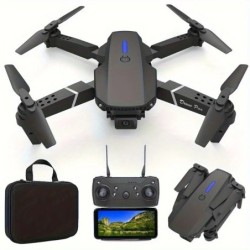 E88 HD Camera Drone with WiFi FPV - Foldable Long Flight Time Beginner