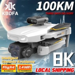 KBDFA P1 RC Drone Profesional Dual HD Camera Aerial Photography FPV He