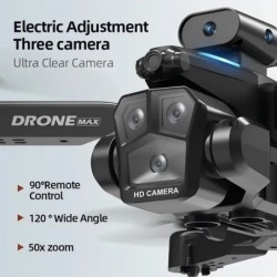 The C10 Quad-axis Folding 360° Obstacle Avoidance Drone Is Equipped Wi