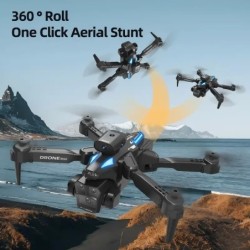 The C10 Quad-axis Folding 360° Obstacle Avoidance Drone Is Equipped Wi