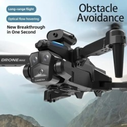 New C10 Smart Obstacle-Avoiding Drone with Dual Cameras, Optical Flow 