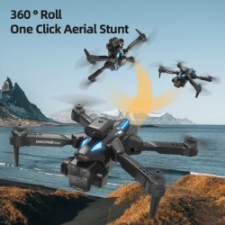 New C10 Smart Obstacle-Avoiding Drone with Dual Cameras, Optical Flow 