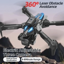 New C10 Smart Obstacle-Avoiding Drone with Dual Cameras, Optical Flow 