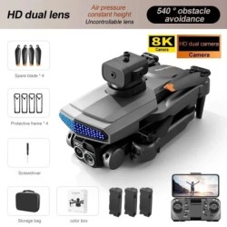 New D6 8K Drone Professional HD Dual Camera Optical Flow Localization 