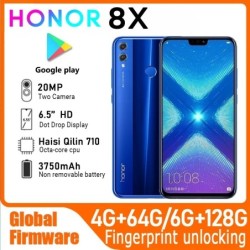 HONOR 8X Smartphone Global firmware CPU Haisi Qilin 710 6.5-inch 3750m