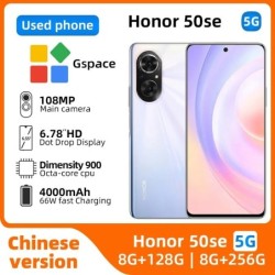 Honor 50 SE 5g Dimensity 900 120HZ Full Screen 66W Super Charger 6.78”