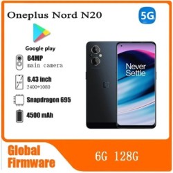Oneplus Nord N20 5G 6G 128G SmartPhone CPU Qualcomm Snapdragon 695 Bat