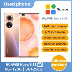 HUAWEI Nova 9 SE 4G 6.78in 2388x1080px LCD CPU Smartphone Snapdragon 7