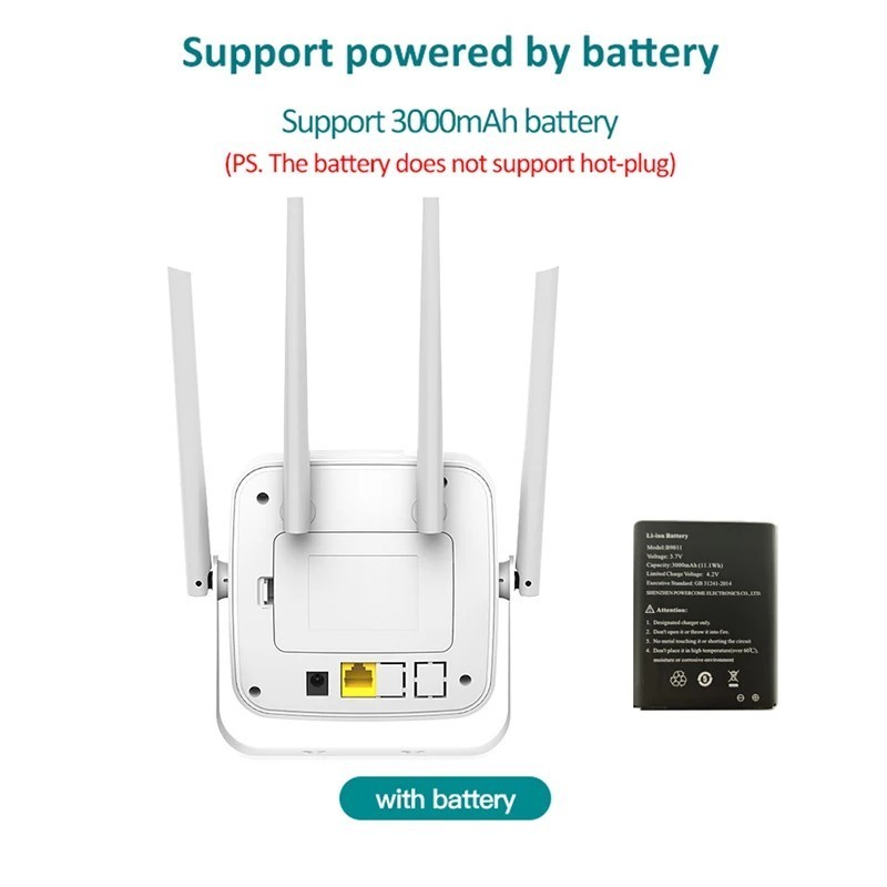 CPE904 4G Lte Router Sim CPE 4G Modem Mobile Hotspot Wireless Wifi Bro