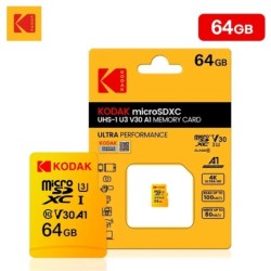 KODAK C10 Memory Card 64GB 32GB High Speed Microsd Card Class10 U3 4K 