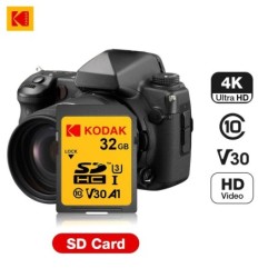 KODAK Original High Speed SD Card 256G 128G 64G 32G Memory Card SD SDX