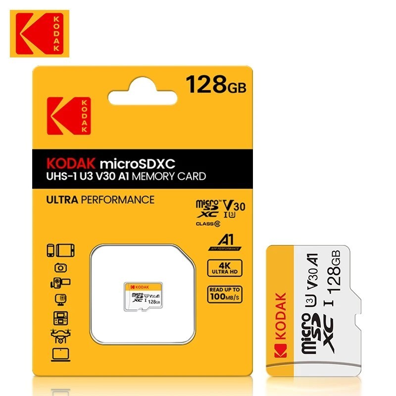 Original Kodak Micro SD Card 64GB Class 10 High Speed Memory Card 32GB