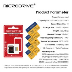 Original Memory Card 16GB 32GB 64GB 256GB 128GB Flash Mini SD Card Cla