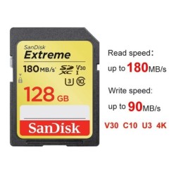 SanDisk Extreme PRO 32GB SDHC 256GB 128GB 64GB SDXC UHS-I Card Extreme